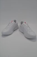 Unisex Breathable Leather & Mesh Sneakers - Lightweight Comfort Casual Walking Shoes