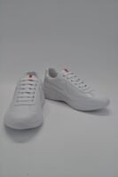 Unisex Breathable Leather & Mesh Sneakers - Lightweight Comfort Casual Walking Shoes