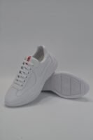 Unisex Breathable Leather & Mesh Sneakers - Lightweight Comfort Casual Walking Shoes