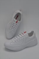 Unisex Breathable Leather & Mesh Sneakers - Lightweight Comfort Casual Walking Shoes