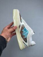 Unisex Vintage Low-Top Leather Board Sneakers - Classic Printed Canvas & Soft Cushion Casual Skate Shoes
