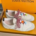 Women's Denim Ballet Sneakers - Retro Low-Top Walking Shoes with Floral Charms