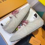 Women's Denim Ballet Sneakers - Retro Low-Top Walking Shoes with Floral Charms