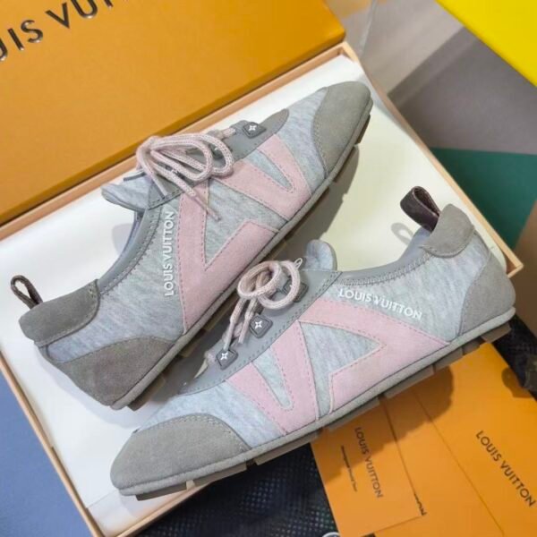 Title: Balletcore Denim Sneakers - Retro Suede Patchwork Flat Walking Shoes for Women