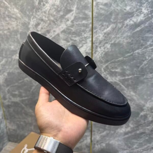 Unisex Genuine Leather Penny Loafers | Comfortable Platform Casual Dress Shoes with Cushioned Insole
