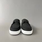 Black Suede Slip On Loafers - Luxury Matte Leather Casual Dress Shoes