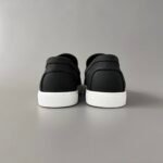 Black Suede Slip On Loafers - Luxury Matte Leather Casual Dress Shoes