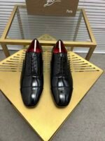 Men's Black Patent Leather Dress Shoes – High-Gloss Tuxedo Shoes for Weddings & Formal Events