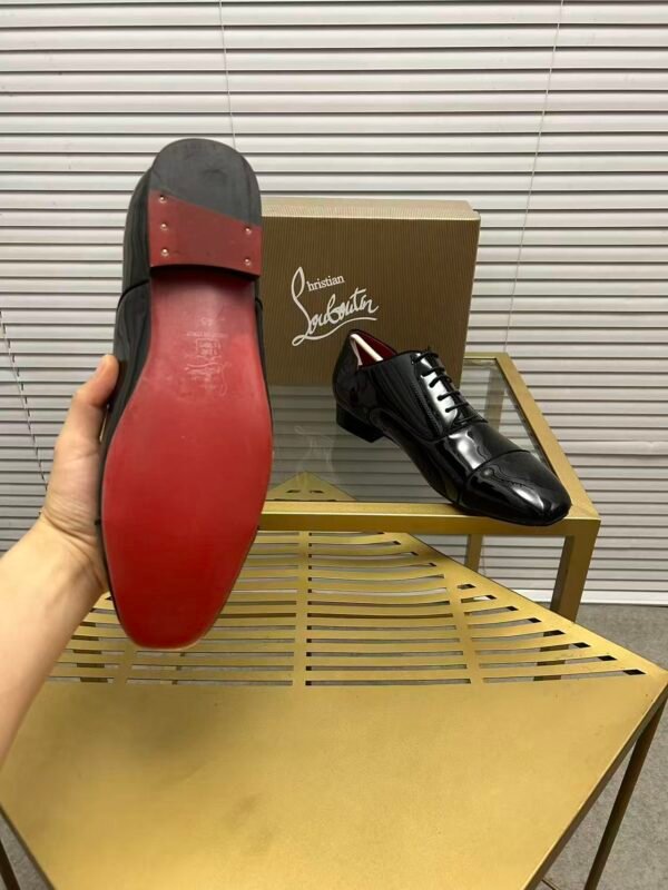 Men's Black Patent Leather Dress Shoes – High-Gloss Tuxedo Shoes for Weddings & Formal Events