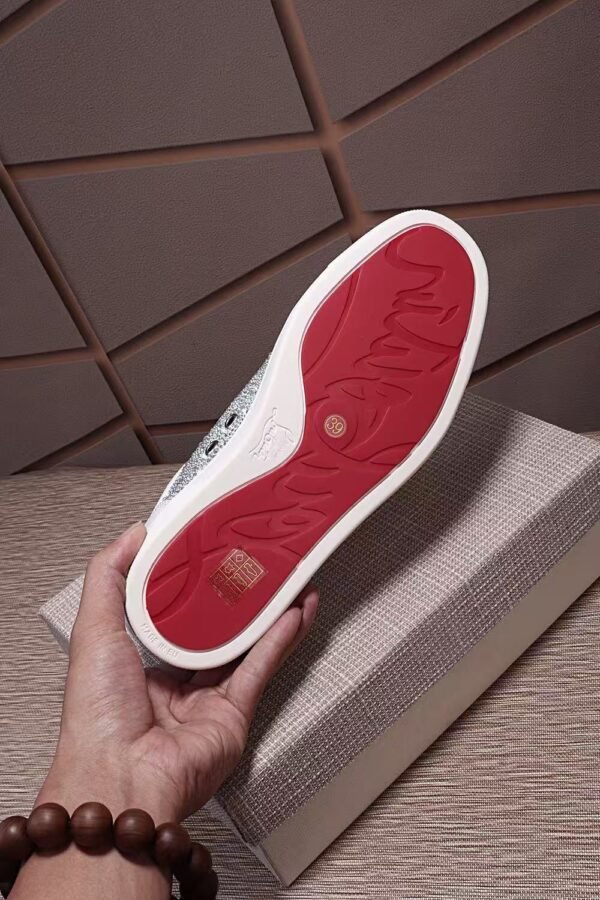 Unisex Sparkly Crystal Toe Low Top Sneakers – Premium Suede Leather Dress Casual Shoes for Parties
