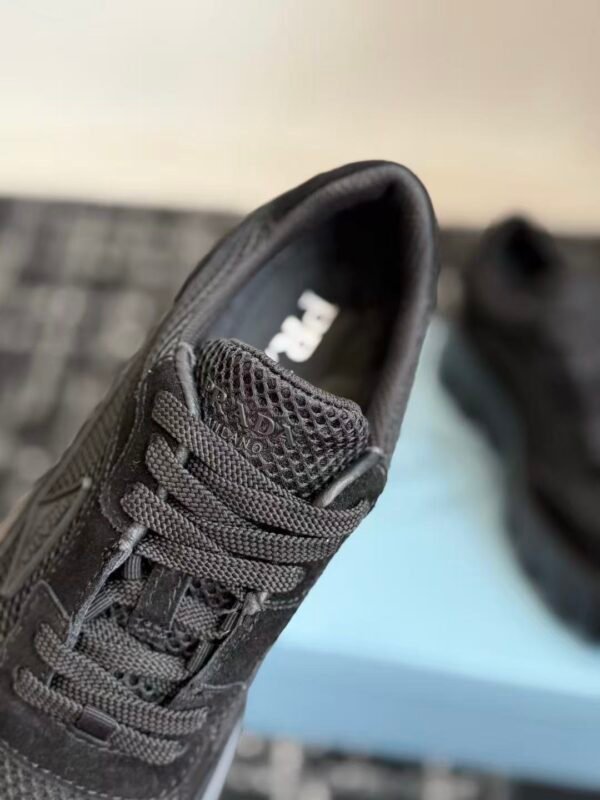 Premium Suede & Breathable Mesh Chunky Sneakers - Leather Lined Platform Lug Sole Shoes