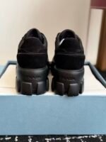 Premium Suede & Breathable Mesh Chunky Sneakers - Leather Lined Platform Lug Sole Shoes