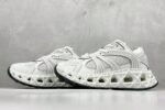 Men's Futuristic Chunky Sneakers with 3D Inspired Sole, Breathable Mesh Streetwear Shoes