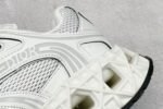 Men's Futuristic Chunky Sneakers with 3D Inspired Sole, Breathable Mesh Streetwear Shoes
