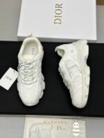 Premium White Chunky Sneakers Women | Retro Platform Casual Leather Mesh Fashion Shoes