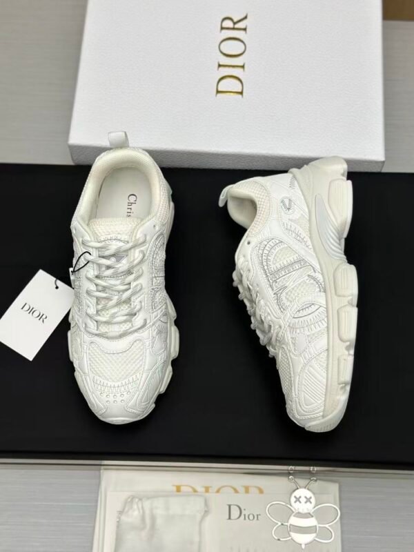 Premium White Chunky Sneakers Women | Retro Platform Casual Leather Mesh Fashion Shoes