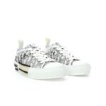 Retro Printed Low-Top Canvas Shoes - Unisex High-Street Casual Sneakers